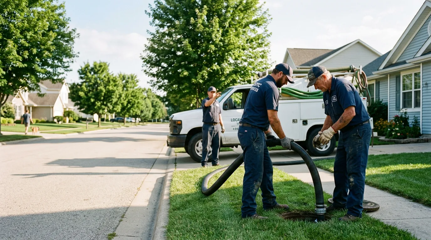 Septic Tank Pumping in Oregonia, OH near me